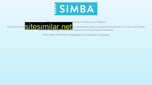 simbamatelas.be alternative sites