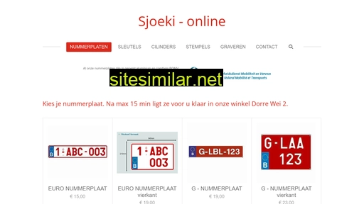 sjoeki-online.be alternative sites