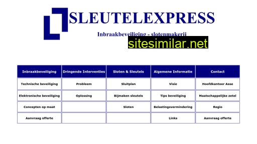 sleutelexpress.be alternative sites