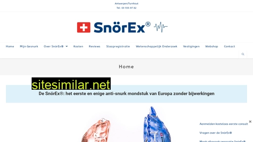 snorex.be alternative sites