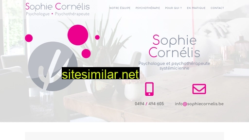 sophiecornelis.be alternative sites