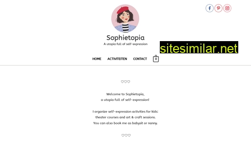 sophietopia.be alternative sites