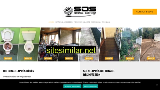 sos-nettoyage-desinfection.be alternative sites
