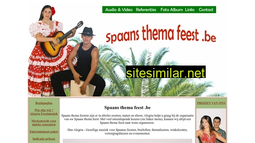 spaans-thema-feest.be alternative sites