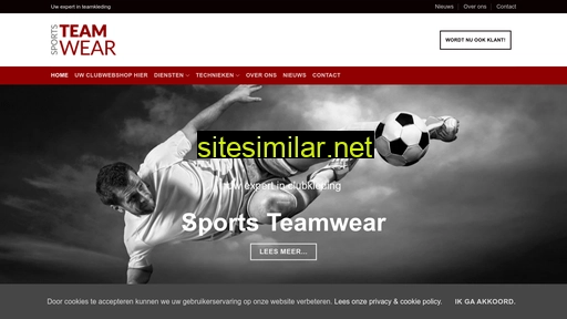 sportsteamwear.be alternative sites