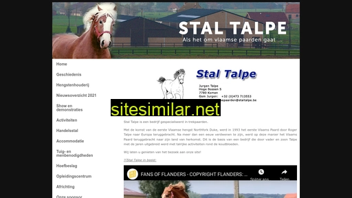 staltalpe.be alternative sites