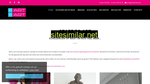 starttoart.be alternative sites