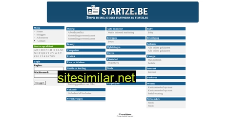 startze.be alternative sites