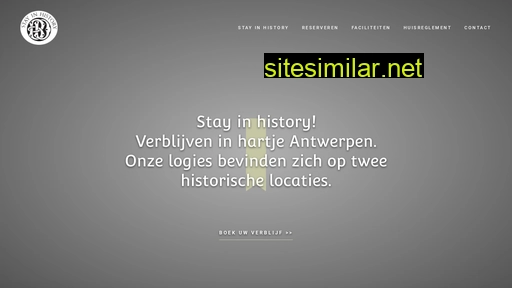 stayinhistory.be alternative sites