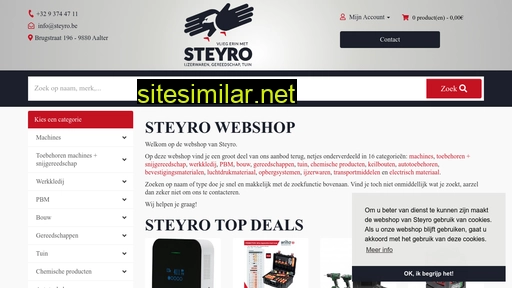 steyro-webshop.be alternative sites
