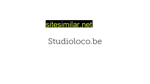 studioloco.be alternative sites