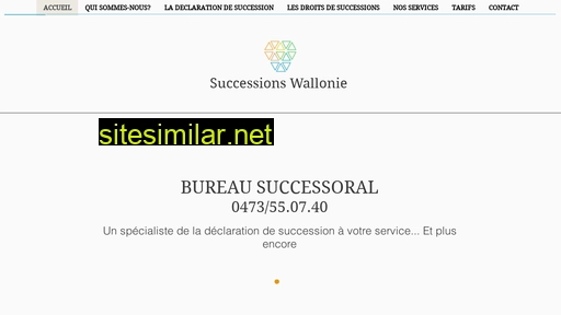 successions-wallonie.be alternative sites