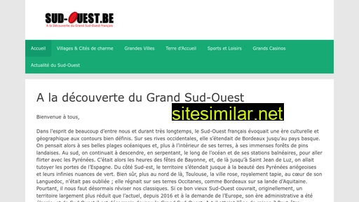 sud-ouest.be alternative sites