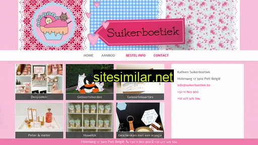 suikerboetiek.be alternative sites
