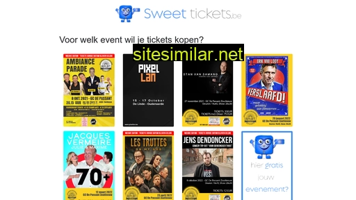 sweettickets.be alternative sites