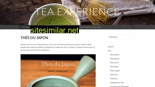 tea-experience.be alternative sites