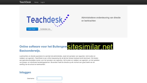 teachdesk.be alternative sites