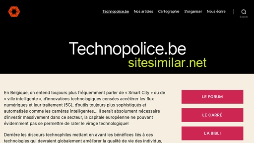 technopolice.be alternative sites