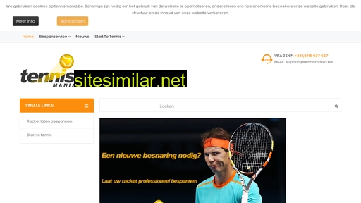 tennismania.be alternative sites