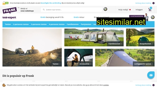 tent-expert.be alternative sites