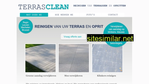 terrasclean.be alternative sites