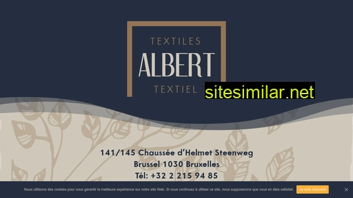 textilesalbert.be alternative sites