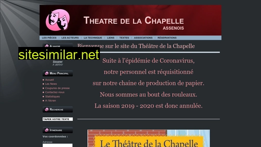 theatredelachapelle.be alternative sites