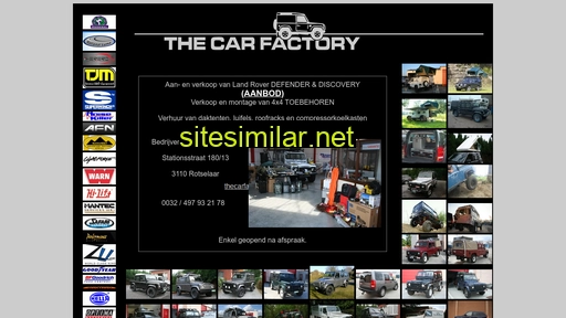 thecarfactory.be alternative sites