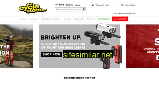 Thecyclestore similar sites