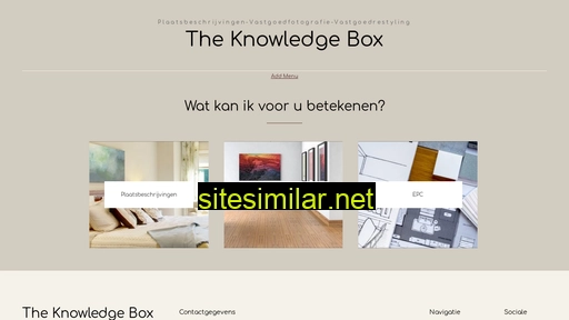 theknowledgebox.be alternative sites