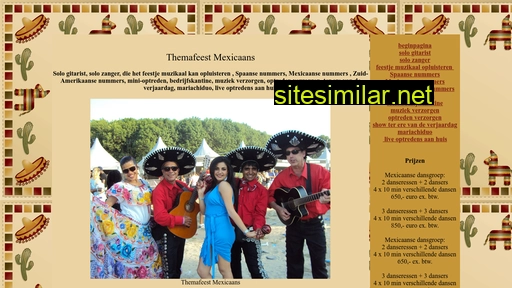 Themafeest-mexicaans similar sites