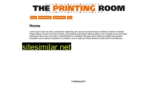 theprintingroom.be alternative sites