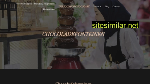 thesoundofchocolate.be alternative sites
