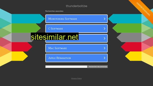 thunderbolt.be alternative sites