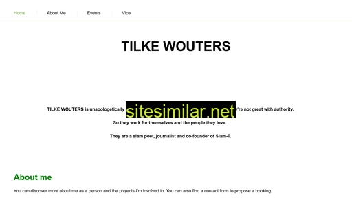 Tilkewouters similar sites