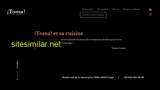 toma-restaurant.be alternative sites