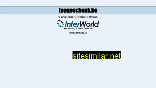 topgeschenk.be alternative sites