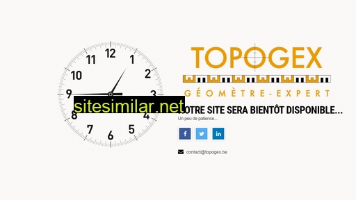 topogex.be alternative sites