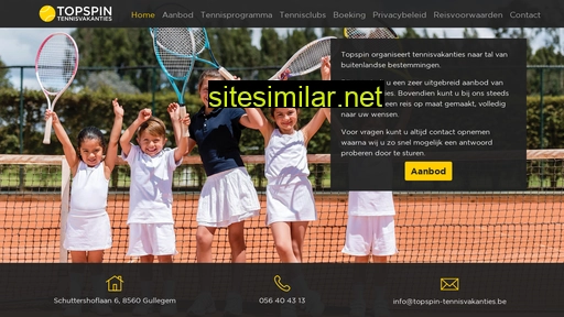 Topspin-tennisvakanties similar sites