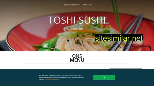 toshi-sushi.be alternative sites