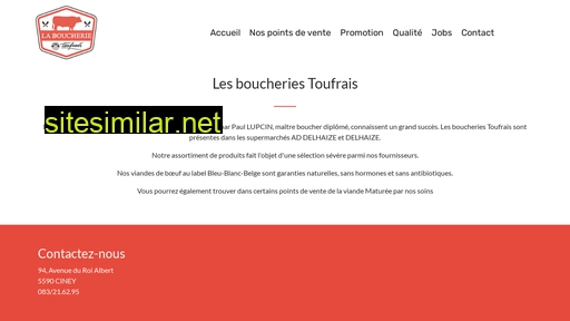 toufrais.be alternative sites