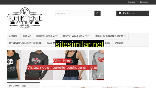 t-shirterie.be alternative sites