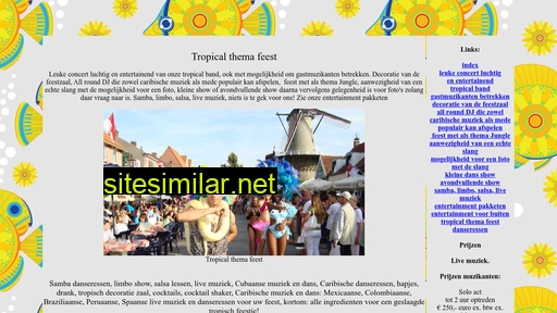 tropical-thema-feest.be alternative sites