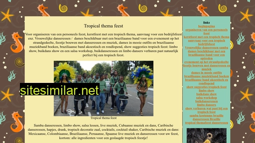 tropicalthemafeest.be alternative sites