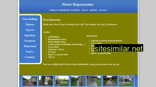 tuinen-pieter-depessemier.be alternative sites