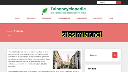 tuinencyclopedie.be alternative sites