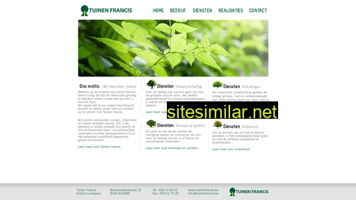 Tuinenfrancis similar sites