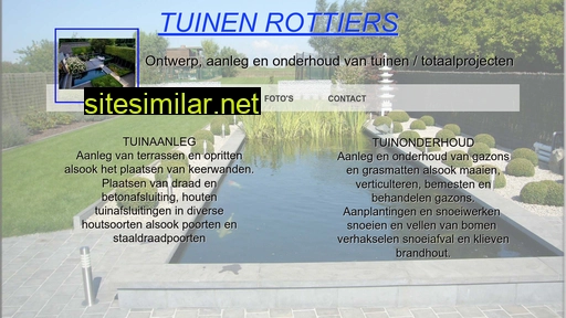 tuinenrottiers.be alternative sites