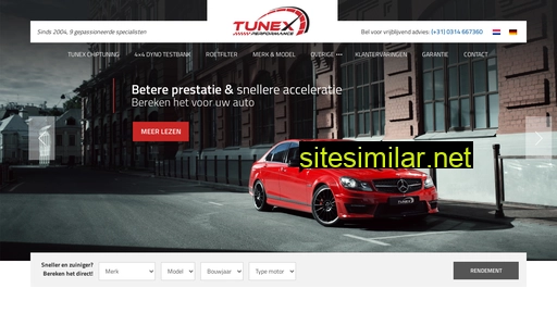 tunex.be alternative sites