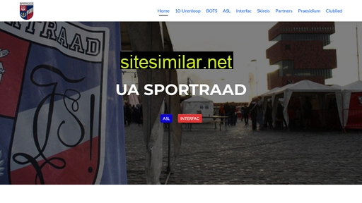 uasportraad.be alternative sites